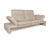 Eleonora Leather Two Seater Cream Sofa from Koinor For Sale - Image 4 of 15