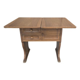 Vintage Book-Shaped Wooden Coffee Table with Drawers and Compartment, 1970 For Sale