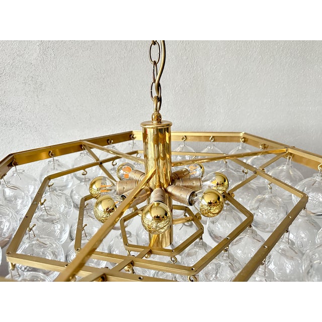 Vintage Murano Chandelier from Kaiser Leuchten, 1970s For Sale - Image 9 of 16