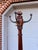 Antique Turned Mahogany Coat & Hat Rack, Circa 1890-1910 A tall antique coat and hat rack in solid mahogany, dating to the...