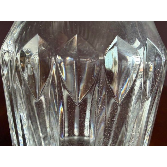 Contemporary Late 20th Century Wine / Water Carafe Beautiful Vintage Condition, No Scratches, Ships Shelf Wear. For Sale - Image 3 of 4