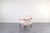 This armchair was manufactured in Germany in the 1960s. Armrests of chair was made of solid oak wood and legs made of...
