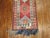 Red Zabihi Collection Geometric Turkish Anatolian Runner For Sale - Image 8 of 8