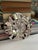 International Silver Vintage Silverplate Flower Catchall Dish For Sale - Image 4 of 11