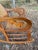 Traditional Late 19th Century Cane Back Tiger Maple Rocking Chair For Sale - Image 3 of 7