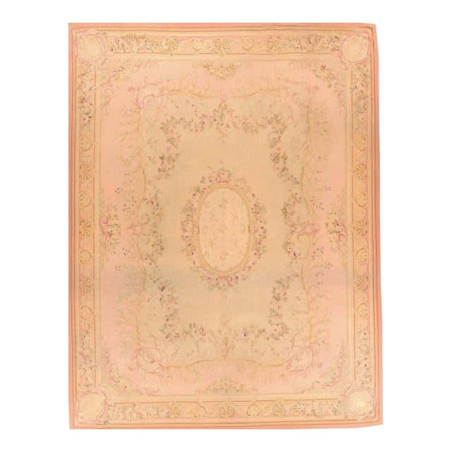Antique French Aubusson For Sale