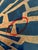 Metal Vintage Coffee Table in Enamel and Copper, 1960s For Sale - Image 7 of 12