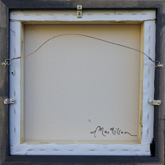 Contemporary "Nature Trail" Abstract Painting by Laurie MacMillan, Framed For Sale - Image 3 of 4