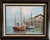 Impressionist Vintage Impressionist Oil Painting of Fishing Boats at Dock Signed W Jones For Sale - Image 3 of 8