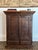 Wood Antique Small Cabinet in Oak With Iron Fasteners For Sale - Image 7 of 12