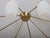 Gold Chandelier from Stilnovo, 1950s For Sale - Image 8 of 11