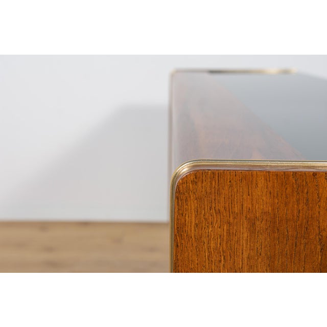 Wood Small Sideboard by Bohumil Landsman & Hubert Nepožitek for Jitona, Czechoslovakia, 1960s For Sale - Image 7 of 18