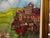 Folk Art Late 20th Century Contemporary Whimsical 3d Relief Naive Folk Art Village Landscape Painting – Framed, 30" X 36" For Sale - Image 3 of 6