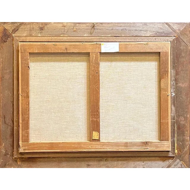 Henri Duvoisin, Rural Landscape, Oil on Canvas, 1918 For Sale - Image 11 of 12