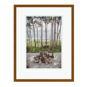 Marbella House Party 1967 by Slim Aarons Framed C Print