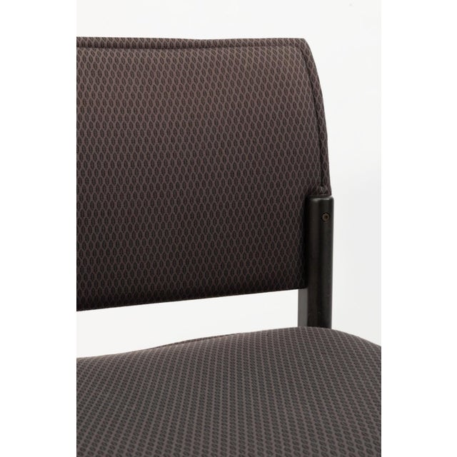 Wood Kusch & Co Set of 8 Upholstered Dining Side Chairs For Sale - Image 7 of 8