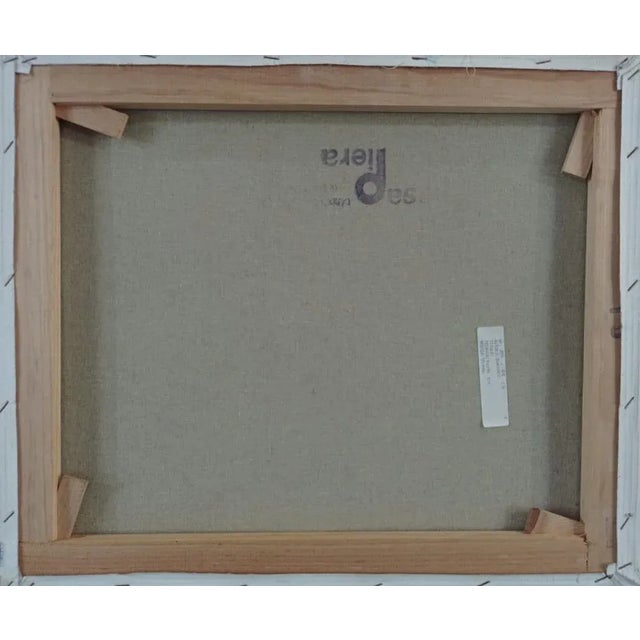 Hector Ramirez Ortega, Composition, 1989, Mixed Media on Canvas For Sale - Image 6 of 7