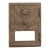 Vintage Bronze u.s. Post Office Combination Box Door For Sale