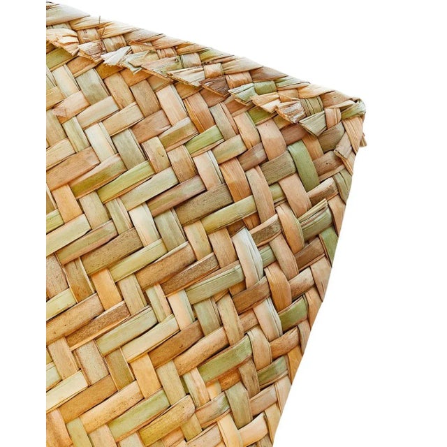 2020s Rush House for Chairish Pascual Palm Matted Runner, 2.5' x 8' For Sale - Image 5 of 7