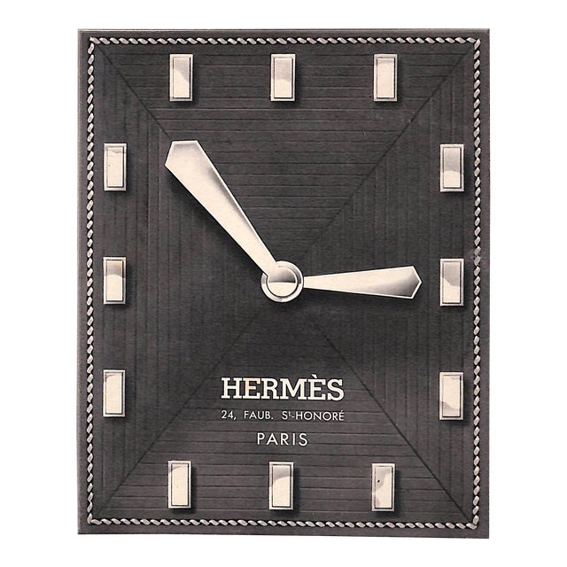 "Hermes Paris C1930s Timepiece Catalogue" For Sale