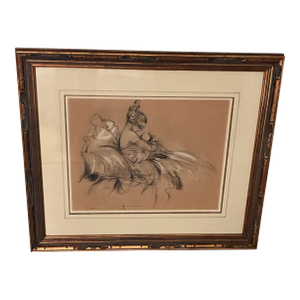 Mid 20th Century Louis Icart Lithograph