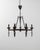 20th Century French Gothic Revival Wrought Iron Chandelier For Sale - Image 12 of 18