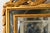 Italian Carved Wood Wall Mantel Gilt Mirror For Sale - Image 4 of 10