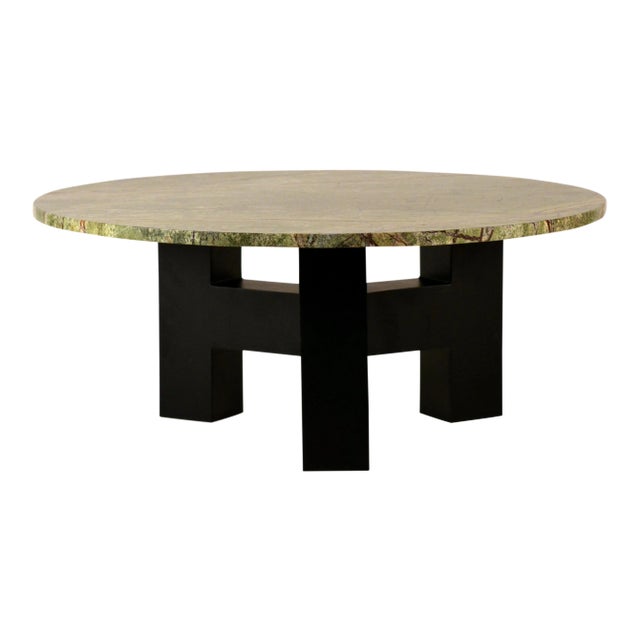Round 'Upsilon' Coffee Table by Design Frères For Sale