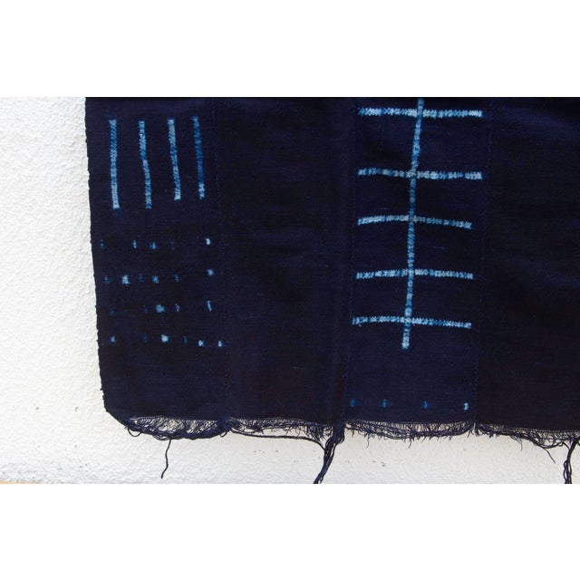 Maji Indigo Mud Cloth For Sale In Los Angeles - Image 6 of 7