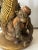 English Fabulous Vintage Pair of Coastal Safari Monkey Figurines Candlesticks For Sale - Image 3 of 3