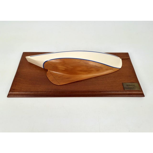 A unique half-model by Daniel Guyomarc'h of Henvic (Finistère department, Brittany, France). In addition to crafting half-...