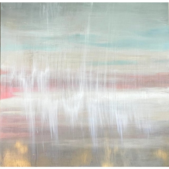 "Focus #1" Contemporary Abstract Acrylic on Canvas Painting - Part of Series For Sale