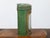 English 19th Century Parnall & Sons Green Painted Tea Box with Glass Front For Sale - Image 10 of 12