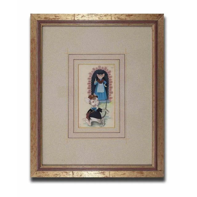 The fairy tale of the little mouse is an original modern artwork realized in the early 20th century by an Anonymous...