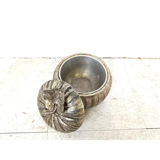 Metal Vintage Apple Ice Bucket, 1970s For Sale - Image 7 of 12