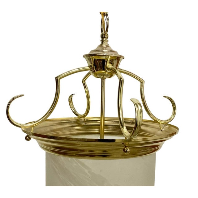 Traditional Vintage Thomas Lighting Hallway Hanging Pendant Light Fixture For Sale - Image 3 of 9