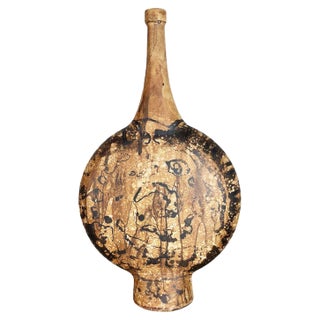 Large German Ceramic Studio Pottery Vase from Gerhard Liebenthron, 1970s For Sale