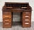 Antique American Mission Arts and Crafts Quarter Sawn White Oak Roll Top Desk For Sale - Image 13 of 14