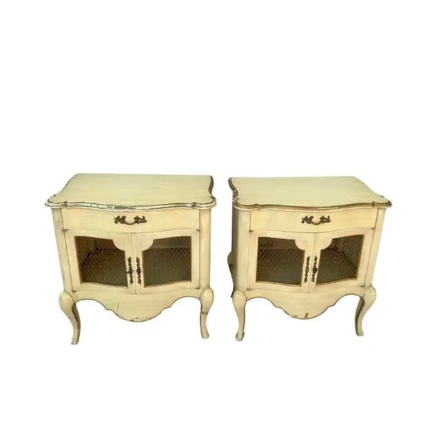 Louis XV Style Nightstands by John Widdicomb, a Pair For Sale - Image 14 of 15
