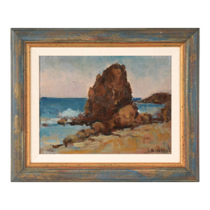 Rocks at Cannon Beach, Oregon - Seascape in Oil on Linen