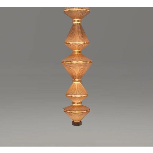 Metal Oiphoric T Gr Suspension Lamp by Atelier Oï for Parachilna For Sale - Image 7 of 14