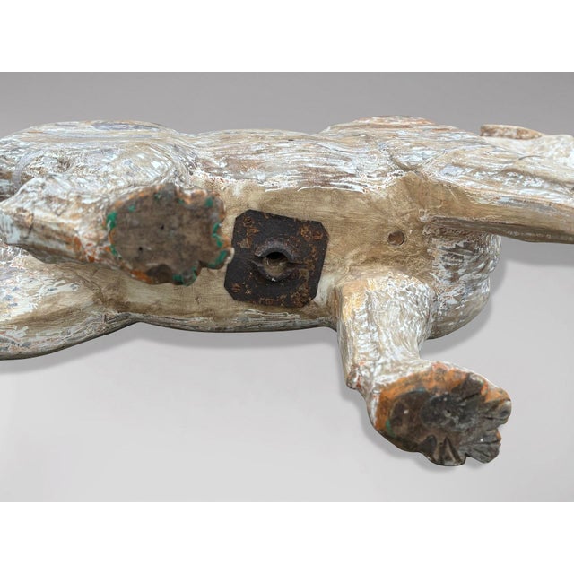 1960s Large Hand Carved Carousel Panther, 1960s, Wood For Sale - Image 5 of 11
