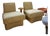 Pair of Wda Home Modern Armless Chairs For Sale