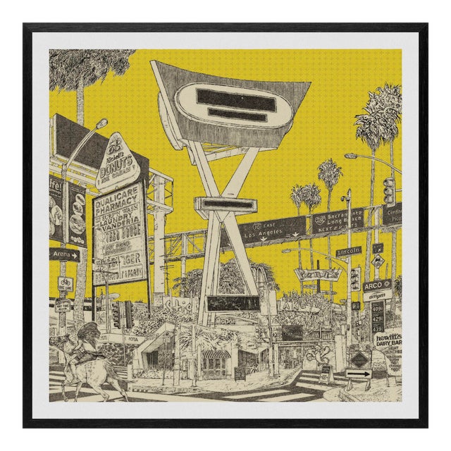 It's a Sign by Steve Moors, 31"x31" Framed For Sale