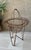 Circa 1980 Nicely-Sized Victorian-Style Steel Wirework Planter Basket & Forged Steel Stand – 2 Pieces For Sale In Austin - Image 6 of 18