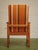 Textile 1970s Vintage Oak Chairs with New Upholstery- Set of 4 For Sale - Image 7 of 12