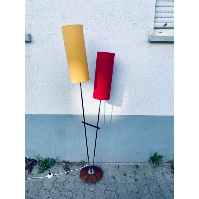 Mid-Century Floor Lamp with Two Fluorescent Spots from Richard Essig, 1960s For Sale - Image 12 of 18