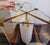 1990s Hudson Valley Lighting “Achilles 4132” Large 3‑Light Pendant — Acrylic & Brass For Sale - Image 10 of 10