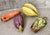 Vintage Majolica Style Hand-Painted Ceramic Fruit, Late 20th Century- Set of 4 For Sale - Image 10 of 12