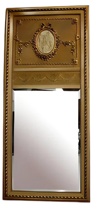 Louis XVI Style Pier Mirror, 1900s